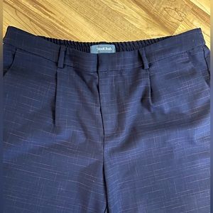 Modcloth Navy pleated Trousers